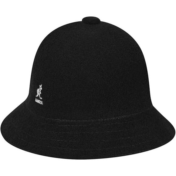 NWT Kangol Unisex Bermuda Casual Bucket Hat, Black, Size L